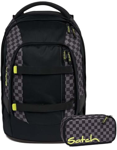 Satch Pack Schulrucksack Set 2.tlg (Dark Skate)