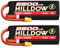 14,8V 4S Lipo Akku 85C 2200mAh RC Akku mit XT60 Stecker für RC Modelle Flugzeug Hubschrauber Funkfernsteuerung Quadcopter Drohne FPV 2er Pack