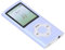 Lecteur MP3 MP4 32 Go Écran 1,8 Pouces Lecteur de Musique HiFi Portable, Enregistreur Vocal Support de Livre électronique jusqu'à 128 Go, Design Simple et à la Mode (Bleu Violet)