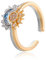 EYVRPAU Verstellbar Sonne Mond Ring, Herz Ring Set, Damen Ringe, Matching Freundschaftsringe, Sun and Moon Ring Schmuck Dupes, Ringe für Paare, Geschenk für Frauen (Gold, Silber)