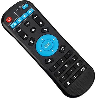Ersetzte Fernbedienung Passend für pendoo Android 10.0 TV Box, Q Plus,T95, T95 MAX, T95Z Plus,T95K T95V T95U T95W Pro, MX1, T95 X2, MX10, T9, TX3, TX6, H50, X88, HK1, X96, H96,X88 PRO