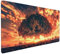 Gelb Schreibtischunterlage Landschaft Mousepad Groß 1000x500x3 mm XXL Mauspad mit Wasserdicht rutschfest Gummibasis, für PC MacBook und Laptop Mousepad Gaming Zubehör für Büro Deko Aesthetic Z-700