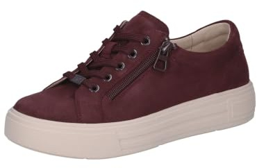 CAPRICE Sneaker 9-23351-43 022 G-Weite | 9-23351-43 – Schnürung, Reißverschluss, Atmungsaktiv, kein Absatz 3,5 cm