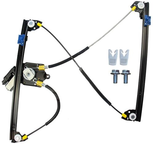 Mécanisme AVEC Moteur ET Temic de Lève Vitre Électrique Avant Gauche Côté Conducteur Version CONFORT compatible avec LAGUNA 2 (2001-2007) - 8200000937 8200000555