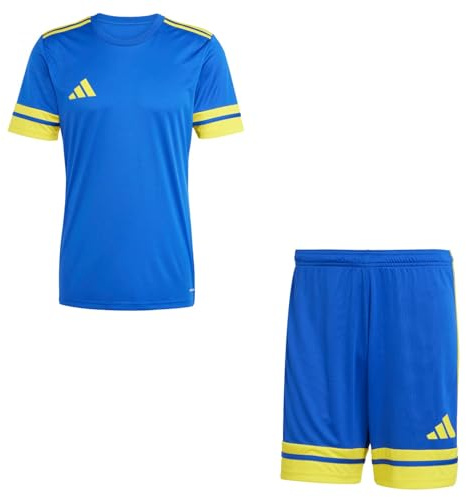 adidas Herren Set Trikot + Hose Squadra 25 Team Royal Blue/Yellow S