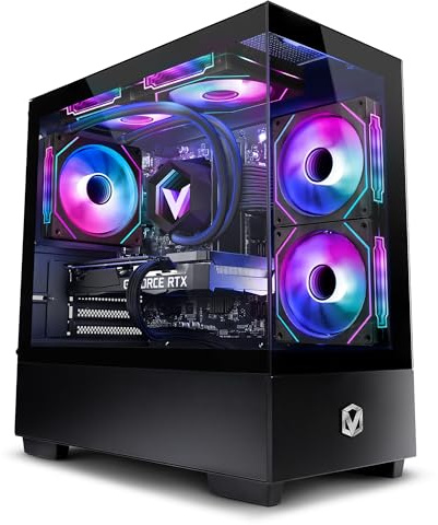 Vibox IV-546 PC Gaming • AMD Ryzen 7 5700X 8 Cores • Nvidia RTX 5060 Ti 8GB • 16GB RAM • 1TB SSD • Windows 11 • WiFi 6 + Bluetooth 5.4
