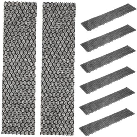 Genérico 8 Piezas Filtros para Aire Acondicionado Reemplazo Lavable y Reutilizable Instalación Compatible con Varios para Hogar y Oficina Extiende Vida Útil