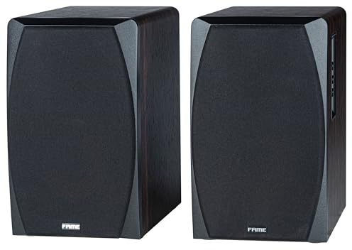 Fame 6,5 Aktiver 3-Wege Studiomonitor, Bluetooth, 150W RMS, 40Hz-20kHz, USB, EQ, Subwoofer-Out, Mikrofoneingänge, Schwarz, Ideal für Musiker und Content Creator
