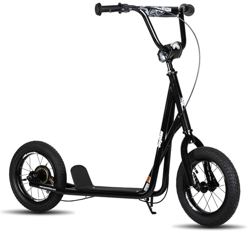 JOYSTAR Conway 12-Zoll-Tretroller für Kinder ab 5+ Jahren, Jugendliche und Junge Erwachsene, Leichter 12-Zoll-Kinderroller mit verstellbarem Lenker