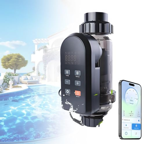 Ofyphth Salzerzeugungssystem, Salzanlage Pool Salzwasser Chlorinator, mit Intelligenter App-Steuerung, Pools. LC250A