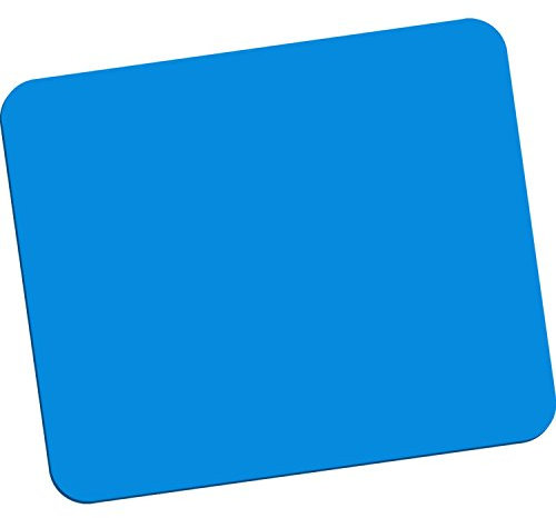 Tapis de souris Eco, en polyester, bleu - Lot de 12