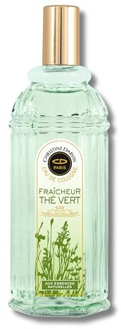 Eau de Cologne - Thé Vert - Christine Darvin - Made in France - 97% d'ingrédients d'origine naturelle - Spray 250ml