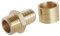 SOMATHERM FOR YOU, Raccord droit à glissement pour tube PER Ø12 - Mâle 12/17 - Lot de 10 - Montage facile, résistant à la corrosion, conforme norme NF 545, pression max 10 bars