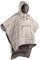 Winter Poncho Mantel Outdoor Camping Wärme kleine Steppdecke wasserabweisend Schlafsack Mantel Cape mit Hut für Erwachsene Männer Frauen (Khaki)
