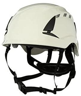 3M SecureFit Casque de sécurité, X5001VE-CE, Blanc, Ventilé, 1 000 Vca, CE