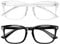 Vecien 2 Pack Blue Light Blocking Glasses, Filter Blue Light, Suitable for Monitor/PC/Computers/TV/Game/Mobile Phones, Mens & Women Eye Protection Glasses (Black & Clear)