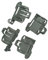 Bosch Dishwasher 00611473 Set of 4 Basket Clips (295315-15832)