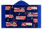 BANGSAUR Kinder-Strandtuch mit Kapuze, 100% Baumwolle, weich und saugfähig, Badetuch, Badetuch, Überzieher für Jungen und Mädchen, extra Größe: 127×76cm (Feuerwehrauto)
