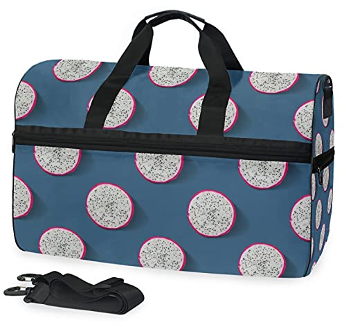 Pitaya-Frucht Sporttasche Badetasche mit Schuhfach Reisetaschen Handtasche für Reisen Frauen Mädchen Männer