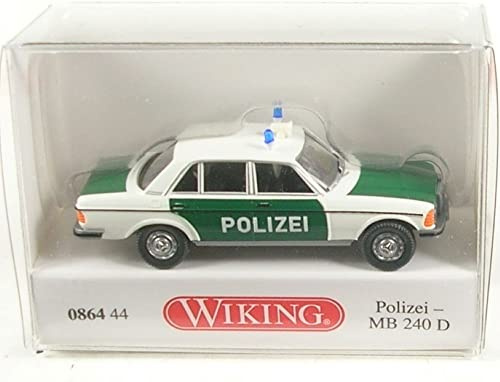 Wiking 086444 Polizei Mercedes Benz MB 240 D Spur H0 1:87