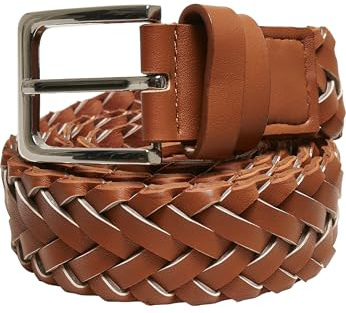 Urban Classics Unisex Braided Synthetic Leather Belt
