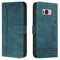 Lihondar Compatible with Samsung Galaxy S8 Case, Samsung S8 Case Wallet, PU Leather Folio Wallet Flip Cover with Card Holder Magnetic Closure Kickstand Phone Case Cover for Samsung S8(Green)