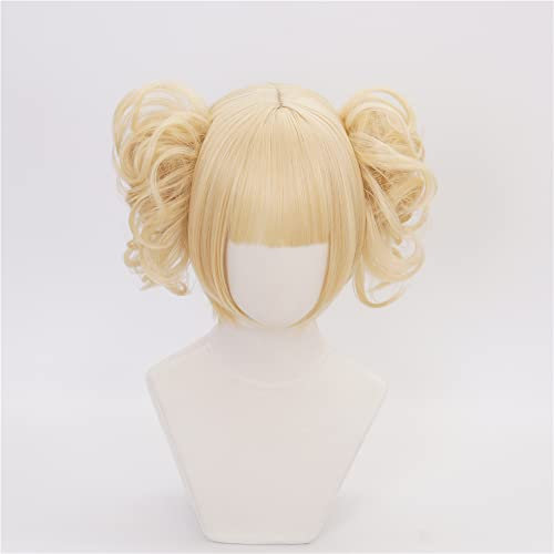 YXZCOS Perücke 【My Hero Academia: Toga Himiko】 Cosplay Perücke Halloween Perücken Fasching Damen-/Herrenperücke Karneval Wig