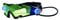 Lexibook Spy Mission, Occhiali Spia per la Visione Notturna, luci LED a Scomparsa, Vetro colorato Verde, Elastici Regolabili, Nero, Colore, Medium, RPSPY04