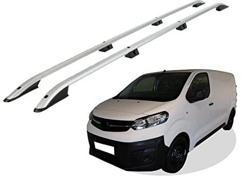 Dachreling passend für Opel Vivaro C L3 lang Flügeltüren ab 2019 (Grau) mit ABE