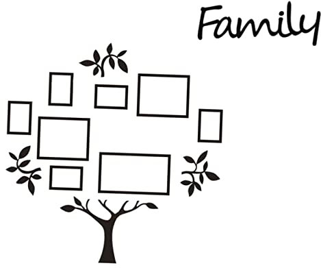 Gadpiparty 2 Sätze Wandaufkleber 3d-bilder Heim Fotorahmen Baum Familienfoto Baum Foto Fotocollage An Der Wand Wandtattoo 3d-wand Diy Bilderrahmen Acryl Büro Peeling Dekorative Gegenstände