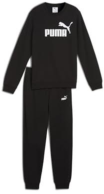 PUMA Jungen Ess No.1 Logo Crew Sweat Suit Tr B Gestrickte Anzüge (1er Pack)
