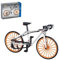 Unativer Technik Fahrrad Bausteine Bausatz, 244 Teile Road Bike Modell Bauset, Mountainbike Downhill Bike Off Road Bicycle Road Bike Modell Baukasten, Fahrrad Spielzeug für Kinder Erwachsene (941008)