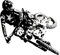 Wandaufkleber Motocross Dirt Bike Wandtatt Ausschüttung Jungen Schlafzimmer Spielzimmer Home Dekoration Wandaufkleber Kunst Motorrad Extrem Sport Kunst PVC Fenster Aufkleber Wandaufkleber 74x79cm