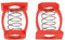 2PCS C Buckle Springs Bicycle Hinge Clip Bicycle Limit Hinge Clamp Compatible with Brompton Folding Bike Red C Shaped Clip Bike Accessories