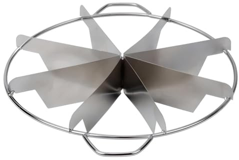 Mircube Stainless Steel Pie Cutter 8- Pie Cutter Creates Beautifully Uniform Slices of Pie