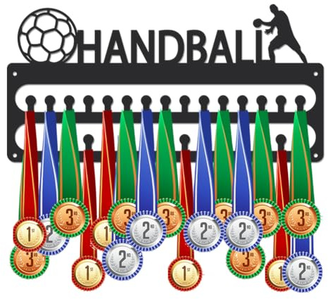 SUPERDANT Sport Medaille Hanger Display Sport Medaille Halter Wandhalterung Medaillen hängen matt schwarz Metall Medaille Display Rack Eisen Rennen Ribbon Award Veranstalter für Athleten