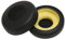 Ersatz -Earpads -Kissen für for jabra Evolve 20 20se 30 30ii 40 65 65+, Professionelle Weiche Proteinleder -Geräusch -Isolationschaum, Schwarz, Schwarz