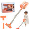 1 Set Kids Vacuum, 24x5 Jouet électrique détachable réaliste avec Aspiration de Travail, Jouet de l'aspirateur Tout-Petit des compétences interactif Qui Fonctionne pour Les Enfants pour enfan