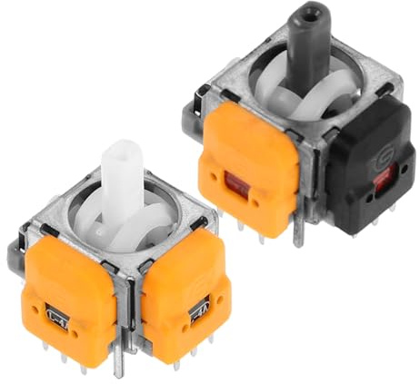 Veemoon 2 Stück Hall Joystick Ersatz Hochpräzise Einstellbar Kompatibel mit Dualsense Switch Pro Controllern Analog Stick Modul Installieren Langlebig Präzise Steuerung