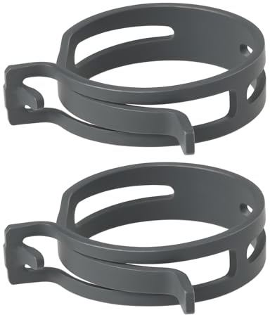 Briny River Lot de 2 Colliers de Serrage à Ressort pour Durite de Liquide de Refroidissement N90687201 Compatible avec Audi Et Compatible avec VW Golf