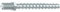 Multi Monti 48654 6X 55 verzinkt HECO-MM Plus-ST Stockanker Stahl blau