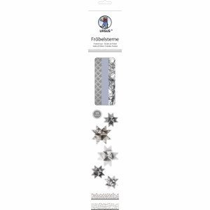 Ludwig Bähr Faltstreifen Fröbelsterne 2 Größen Loft