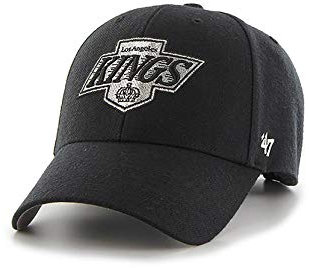 '47 Unisex Adulto 47 Brand NHL Los Angeles Kings Cap Hvin Gorra Not Applicable, Negro (Black Hvin/Mvp08wbv/Bkb88), Talla Única