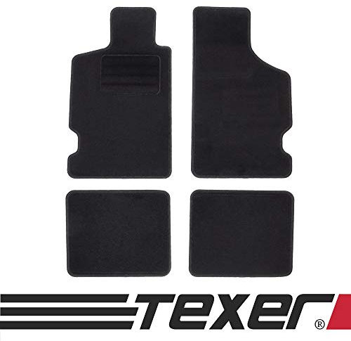 TEXER Textil Fußmatten Passend für Peugeot 106 Bj. 1991-2003 Basic