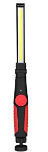 BES SRL Torcia LED Portatile USB Ricaricabile calamita Regolabile Lampada Lavoro