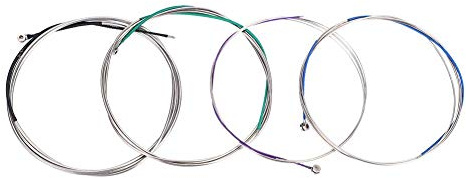 Drfeify 3/4 4/4 Metal Cello Strings, Copper Nickel Zinc Alloy 3/4 4/4 Cello Strings Cell Replacement Part