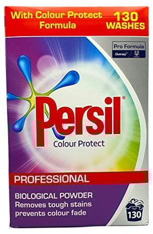 Persil Colour Protect 130 Washs Professional Biological Washing Powder Detergent