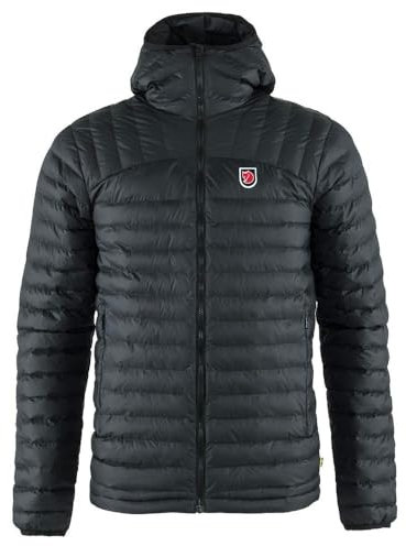 Fjällräven Herren Expedition Lätt Hoodie Jacke, Black, XL