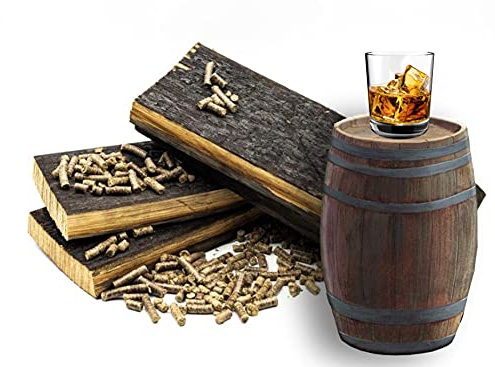 10 kg aus Whiskey Whisky Fässern Grillpellets Räucherpellets BBQ Smoker Ø 6mm - Premiumqualität