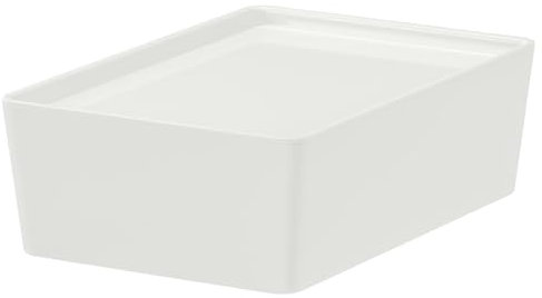 Finchley KUGGIS Box with lid, white18x26x15 cm + free refill pen (1)